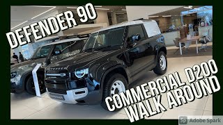 2021 DEFENDER 90 COMMERCIAL HARD TOP Introduction and Walk Around