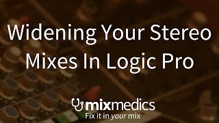 Tutorial: How To Widen Your Mixes With Mid/Side In Logic Pro