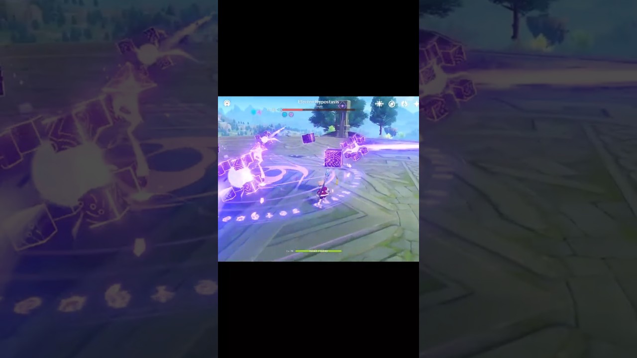 Defeat an Electro Hypostasis in Genshin Impact 
