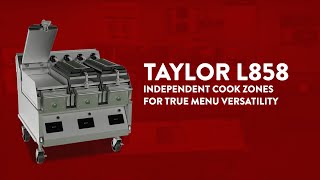 Taylor L858: Independent Cook Zones for True Menu Versatility