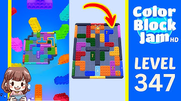 Color Block Jam Level 347 Solution Walkthrough