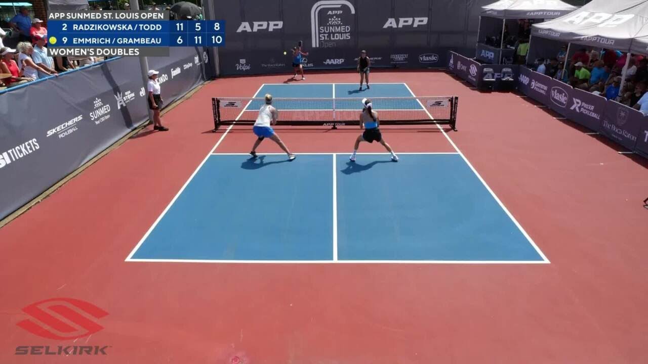 Kelsey Grambeau & Tammy Emmrich Match Point | APP Sunmed St. Louis Open