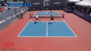 Kelsey Grambeau & Tammy Emmrich Match Point | APP Sunmed St. Louis Open