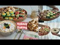 eng) 🙇‍♀️🍽 나는 설날에 전과 떡국을 굽지(?) 🍽🙇‍♀️ | 떡국 케이크, 호박전, 버섯전, 산적 마카롱| Korean New Year's Day|홈베이킹 브이로그