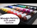 Mungyo Gallery Handmade Soft Pastel Review || Affordable artist quality soft pastels