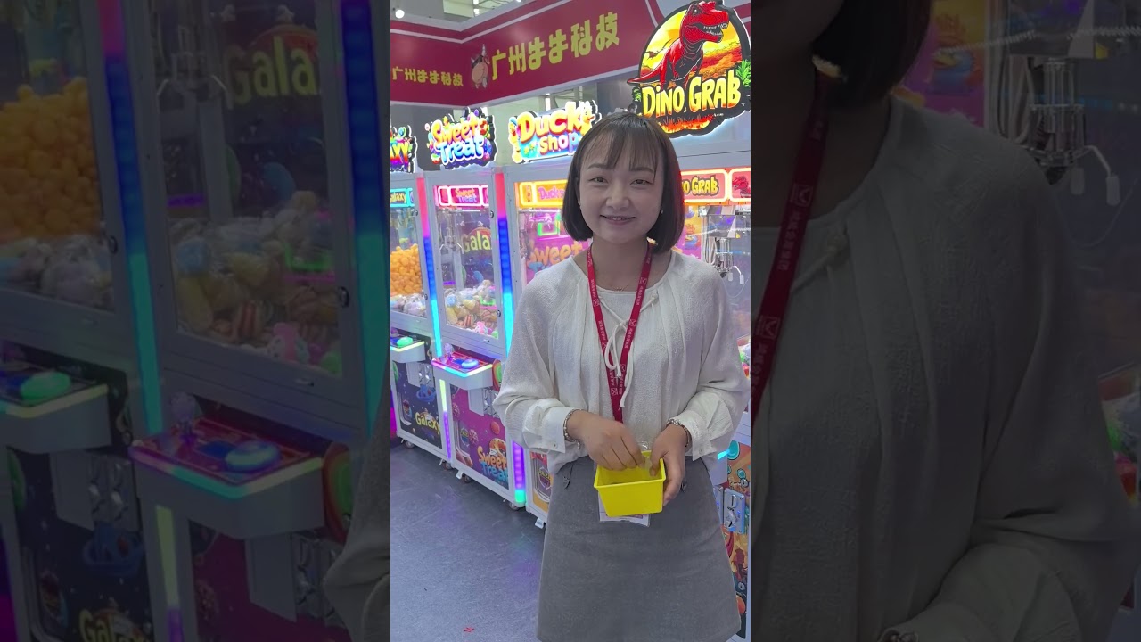 24-inch DINO GRAB CLAW VENDING MACHINE – The Ultimate Dinosaur Capsule Toy Earner for Arcades 