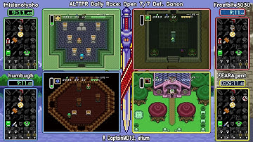 Open 7/7 Defeat Ganon, Nov. 13 2019 [1].  ALTTP Randomizer Daily Race.