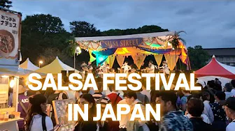 Salsa Street 2025 in Ueno Park Tokyo 🇯🇵 | Live Music, Dancing & Festival