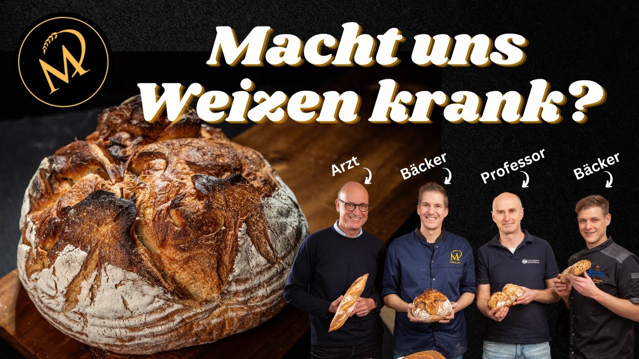Weizen macht nicht krank - Bäcker treffen auf Professor und Arzt  - Talk: Macht uns Weizen krank?