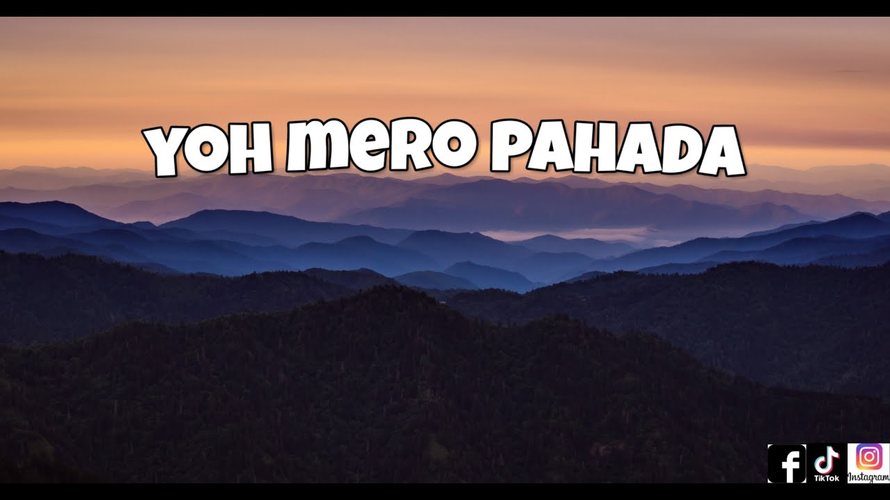 Yoh mero pahada official  2020  new song  uttarakhand