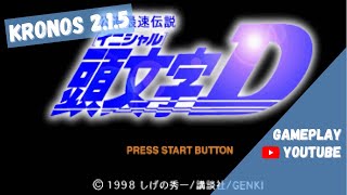 Koudou Saisoku Densetsu - Initial D (Japan) (Gameplay) (Sega Saturn Emulator)