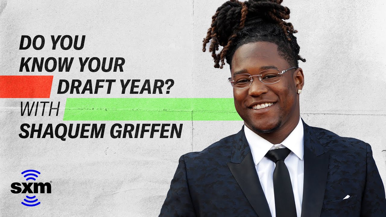 Shaquem Griffin on 'Emotional' NFL Draft Day & Advice to Rookies | Do You Know Your Draft Year?