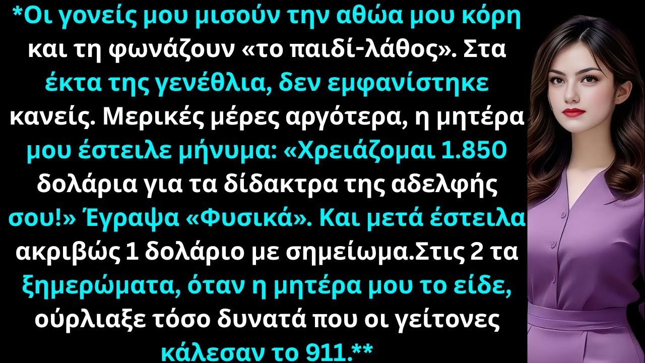 Οι γονείς μου την είπαν λάθος· ο διευθύνων σύμβουλος την είδε ως εκατομμυρίου δολαρίων ευκαιρία.