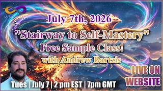 Watch this Self-Mastery class with Andrew Bartzis! Classes start Saturday