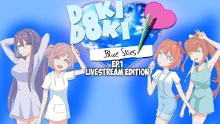 Highlight: I hate Halloween! - Doki Doki Blue Skies LIVE (Sayori Route) -  randsss on Twitch