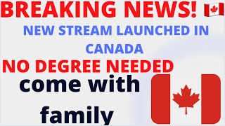 BREAKING NEWS| COME TO CANADA IN SEPTEMBER WITHOUT DEGREE| WITH FAMILY| APPLY NOW