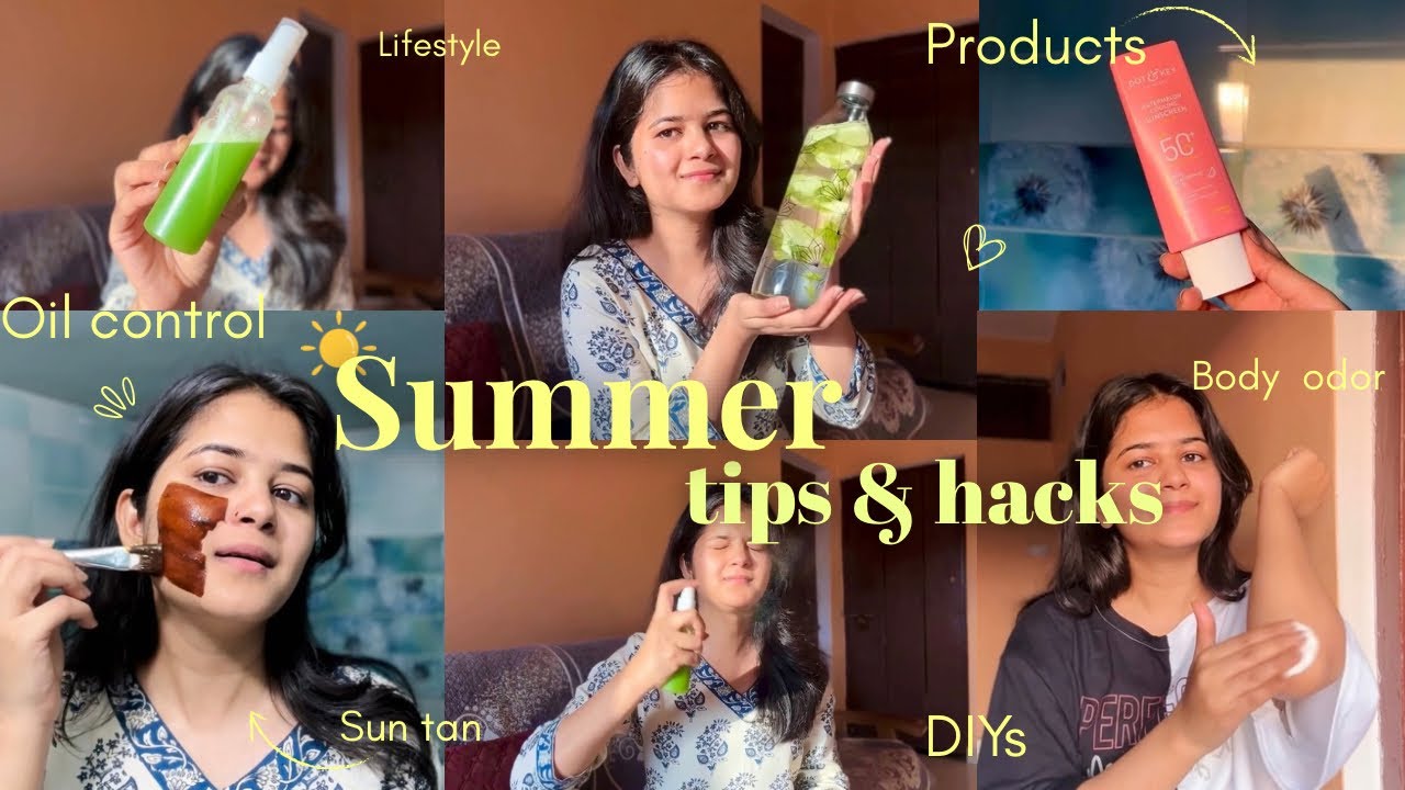 Tips & Hacks for SUMMER HEAT✨🍉 | Summer Survival Guide for Girls! 