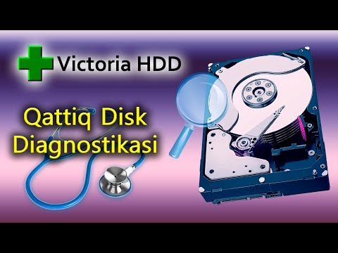Qattiq Disk Diagnostikasi Victoria HDD/SSD