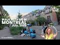 Walk With Me from Square Saint Louis to Esplanade Tranquille in Montreal, Canada in July 2025
