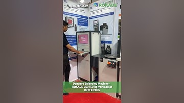 Dynamic Balancing Machine - ROKADE V50 (50 kg Vertical) at IMTEX 2025