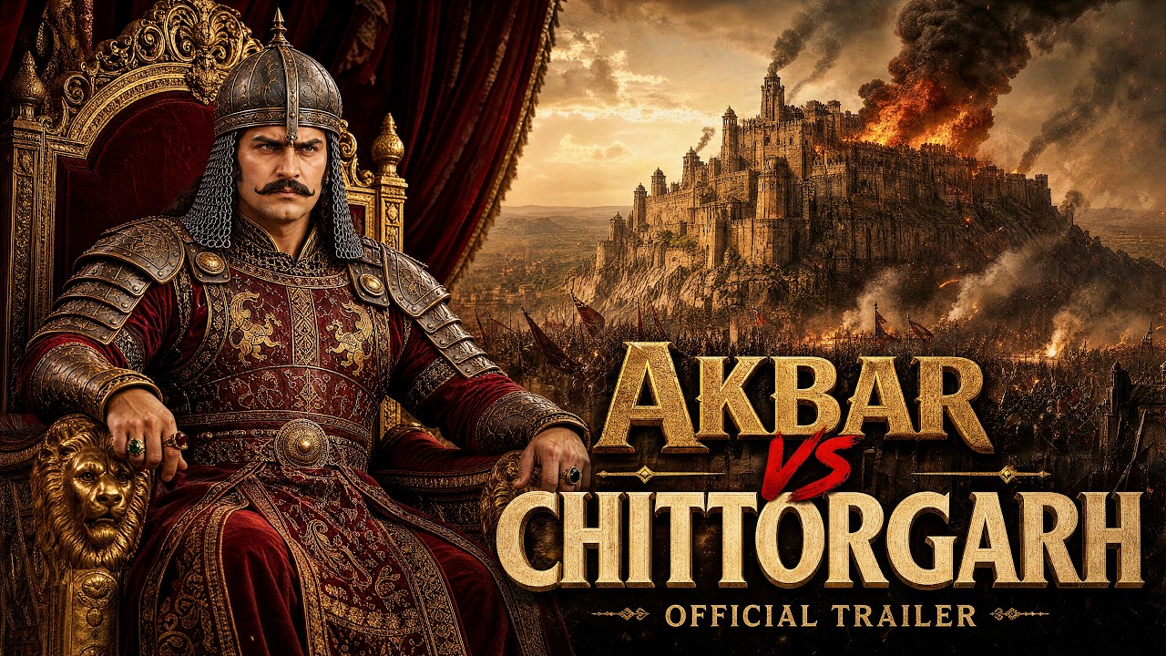 The Fall of Chittorgarh (1568) | Mughal Empire vs Rajputs | Official Trailer poster