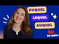 Lequel auquel duquel  les pronoms relatifs composs  grammaire b2  c1