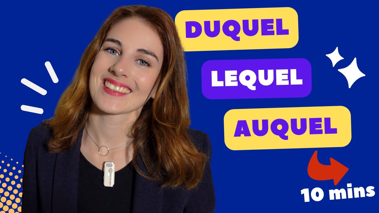 Lequel, Auquel, Duquel : Les PRONOMS RELATIFS COMPOSÉS | Grammaire B2 - C1 - YouTube