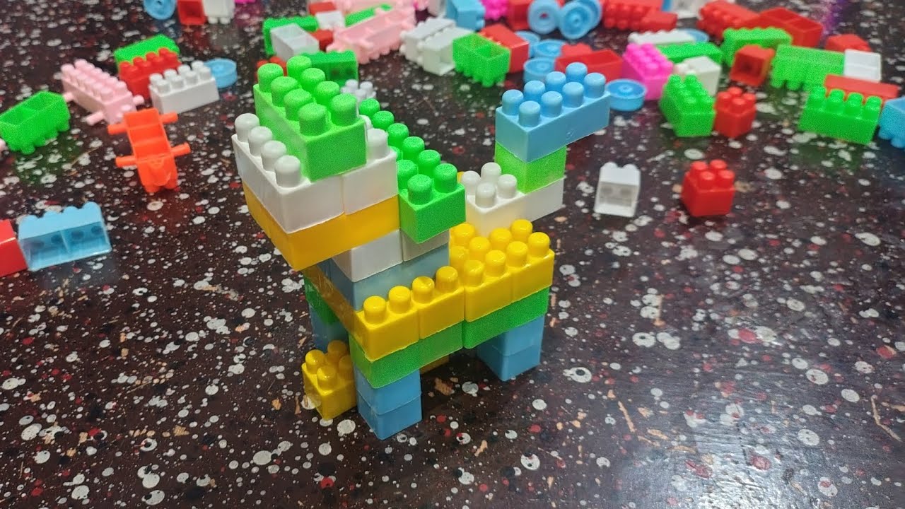 Satisfying DIY a Dog | ASMR Building Blocks | Block game | Lego Block 