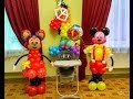 Минни Маус  из воздушных шаров  (Minnie Mouse from balloons)