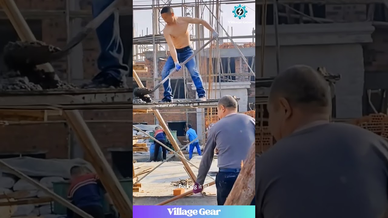 NO SHIRT, No Problem! This Construction Worker is a BEAST! 