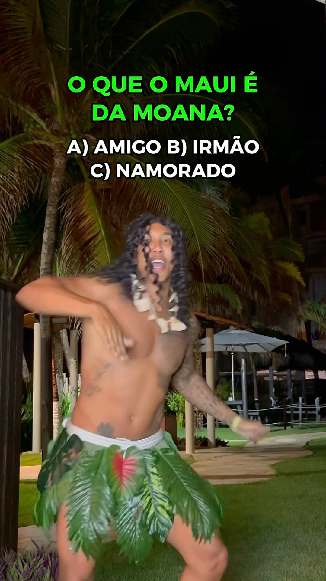 Alternativa (A), (B) ou (C)? #dancer #maui #apollosant #short #shorts #fantasy