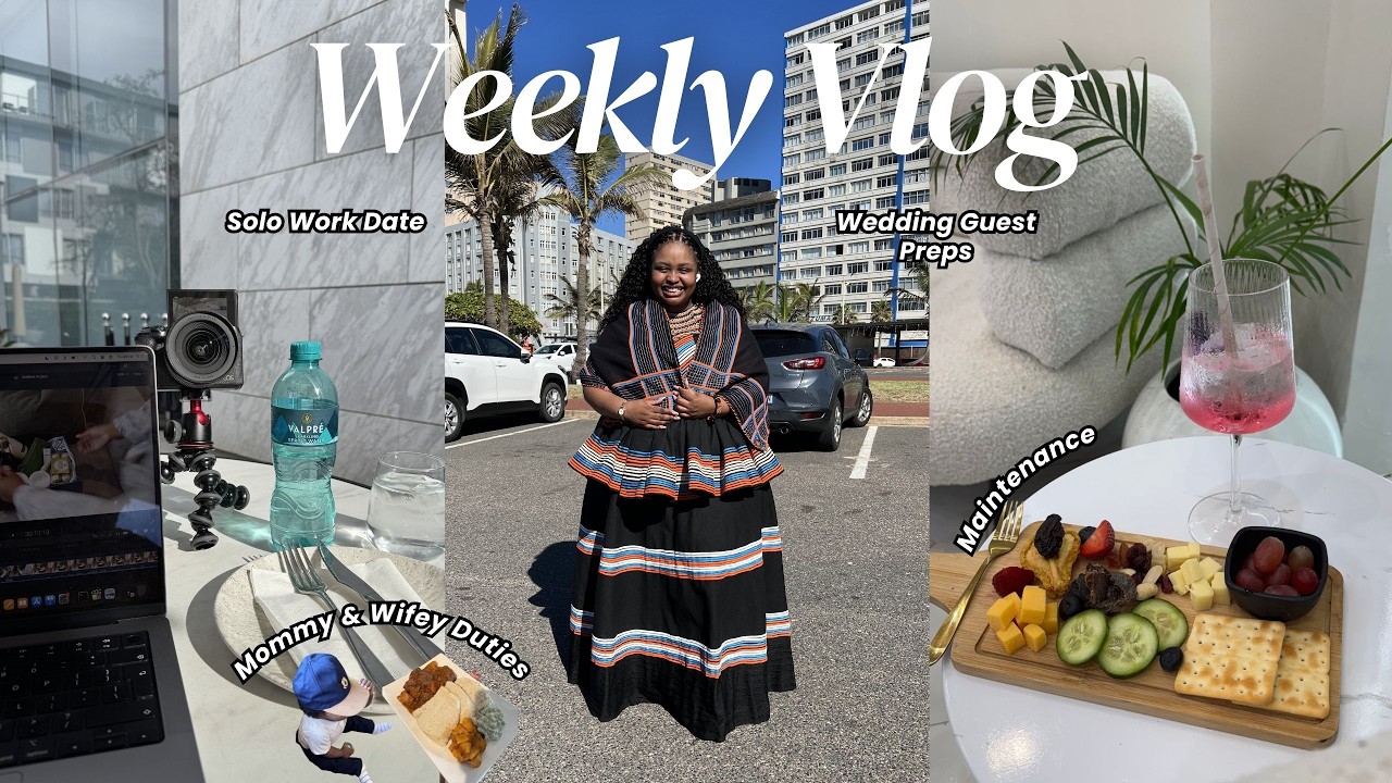 Weekly Vlog | Solo Dates, Wedding Guest Preps, Hubby is Home, Oxtail & Dombolo Recipe, New Hair