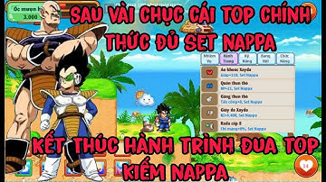 Ngọc Rồng Online - Sau Vài Chục Cái Top Hành Trình Nappa Không Mầm Chính Thúc Kết Thúc