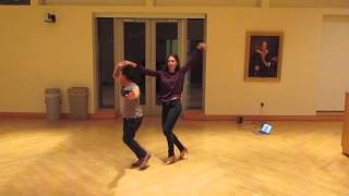Salsa On2 Intermediate Turn Pattern by Sergio and Sheena #15