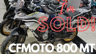 NEW CFMOTO 800MT. This 799cc Motorcycle Is Desirable || WALKAROUND