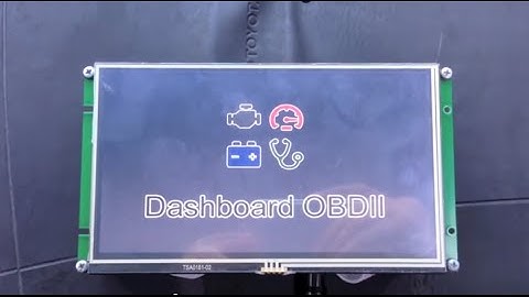 DIY OBD-II CAN bus computer Dashboard mbed ARM Cortex-based for all cars (Progetto maturità)