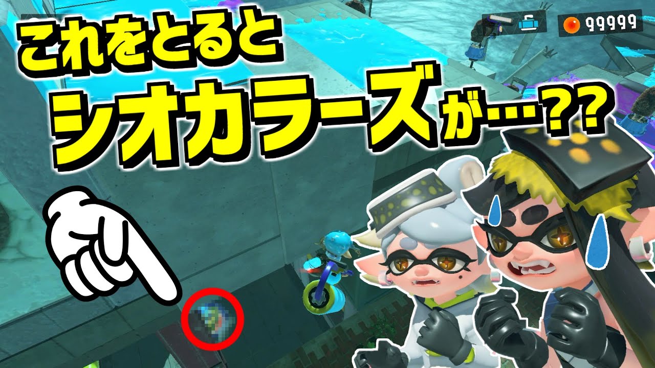 If you collect the hidden salmon roe, the Squid Sisters will