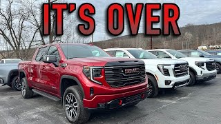 I WENT TO AN GMC DEALERSHIP I WASN’T READY FOR THIS 