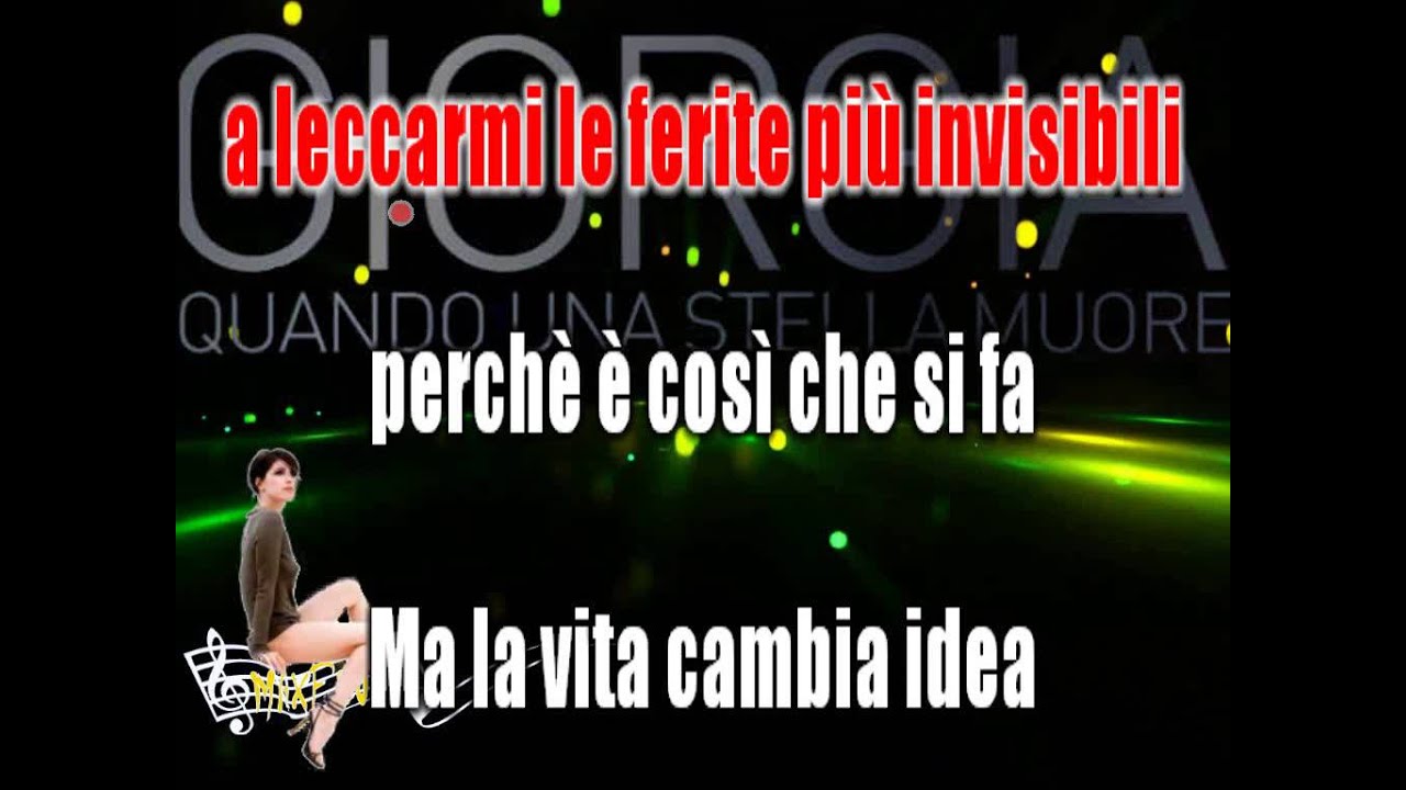Quando una stella muore (karaoke) YouTube Quando una stella muore (karaoke) YouTube