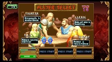 Dungeons & Dragons: Tower of Doom (Elf) Part 1