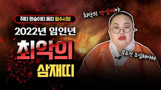 2022년 임인년, 삼재띠 셋 중 최악의 악삼재띠가 있다! 쥐띠, 원숭이띠, 용띠 필수시청!