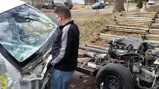 Removing Crown Victoria body