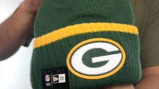 Packers 'RIBBED-UP' Green Knit Beanie Hat by New Era