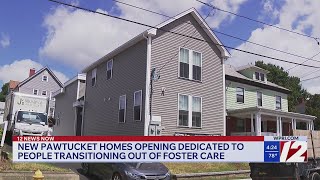 New Pawtucket homes being built, dedicated to people transitioning out of foster care