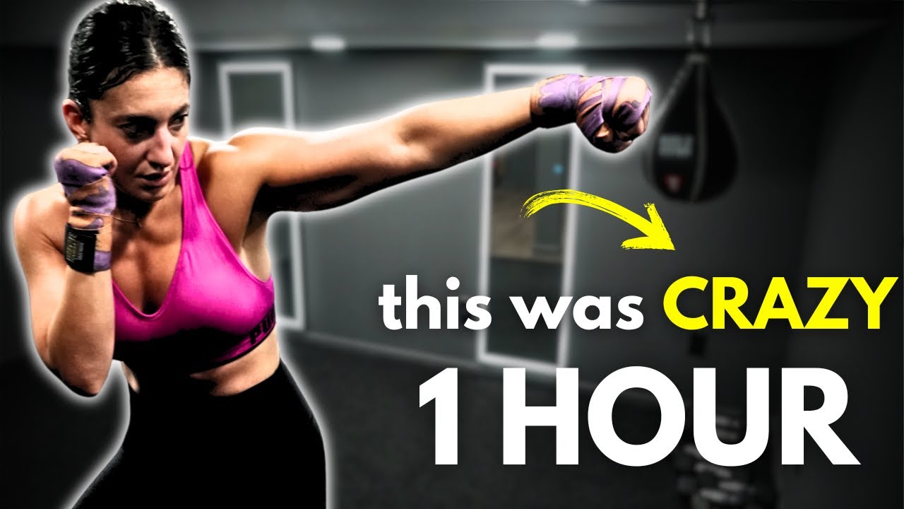 Burn 800 Calories in 1 Hour. Full Body Shadow Boxing (No Jumping, Low Impact Workout).