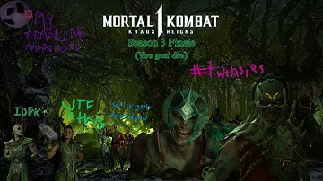 Mortal Kombat 1 Khaos Reigns Kustom AI Intros - Season 3 FINALE 🐼🙃❓