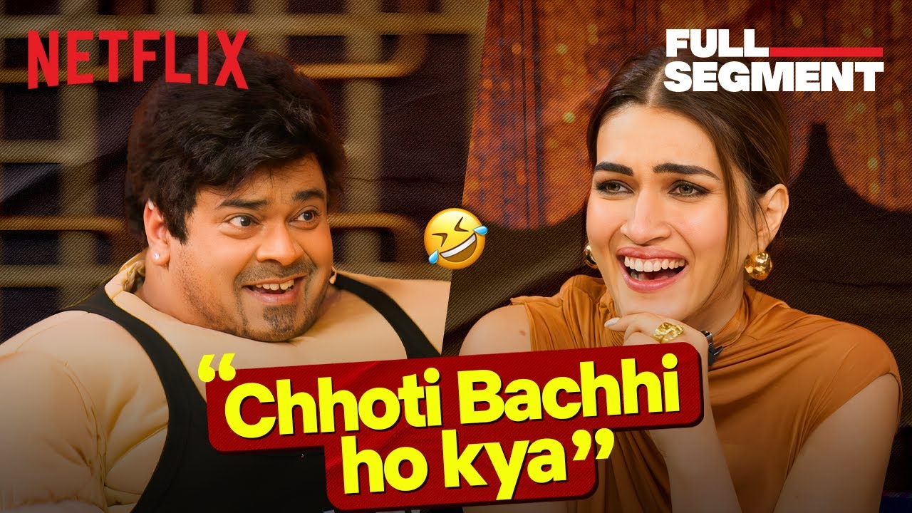 Krushna & Kiku HILARIOUS Jackie-Tiger Shroff Mimicry🤣 Ft. Kriti Sanon | 