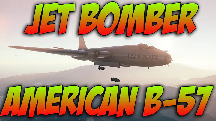 War Thunder - American Jet Bomber - B-57 - War Thunder Jet Gameplay