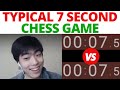 TYPICAL 7 SECOND CHESS GAME By Andrew Tang [INTENSE SPEED!]