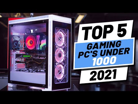 Top 5 BEST Gaming PCs Under 1000 of [2021] | Prebuilt Gaming PC Under 1000